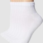 Hanes womens Ultimate Comfort Toe Seamed Ankle Socks Pack Of