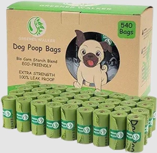 Greener Walker Poop Bags for Dog Waste Bags,