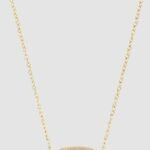 Kendra Scott Elisa Pendant Necklace for Women, Fashion Jewelry, 14k Gold-Plated